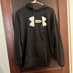 Under Armour Black and White Sweater with Bold Logo